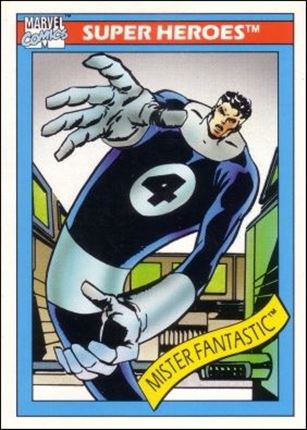 Marvel Universe: Series 1 (Base Set) card 19 Mister Fantastic