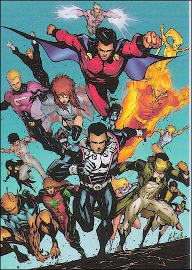 DC Comics: The New 52 (Base Set) card 33 Legion of Super Heroes