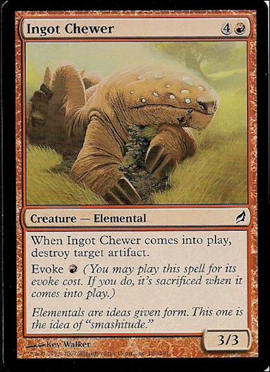 Magic the Gathering: Lorwyn (Base Set) card 180 Ingot Chewer