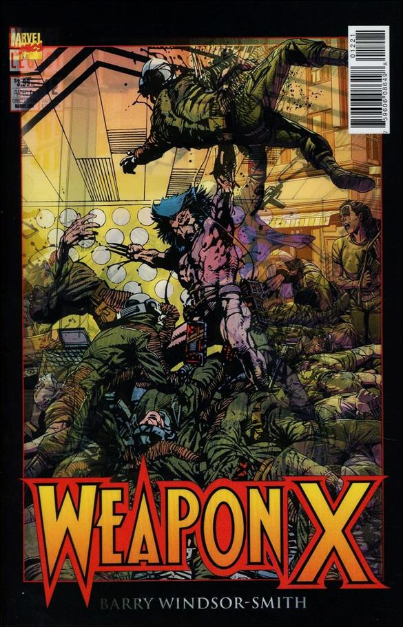Weapon X (2017) issue 12-B Marc Laming Lenticular Homage Cover
