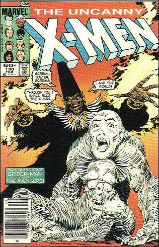 Uncanny X-Men Cover Series II (Base Set) card 15 Uncanny X-Men #190