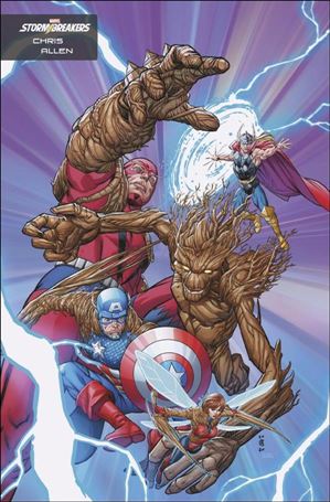 Avengers: War Across Time issue 4-B Chris Allen Stormbreakers Cover