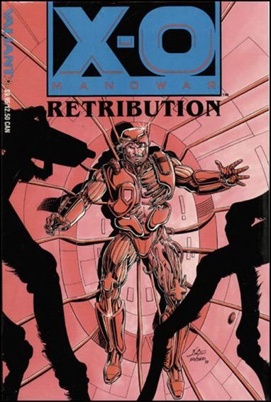 X-O Manowar: Retribution (1993) issue 1-C Polybagged Diamond Star System Cover 1/5000 