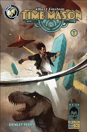 Albert Einstein: Time Mason issue 4 Mike Huddleston Cover