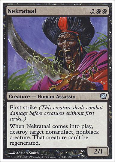 Magic the Gathering: 9th Edition (Base Set) card 149 Nekrataal