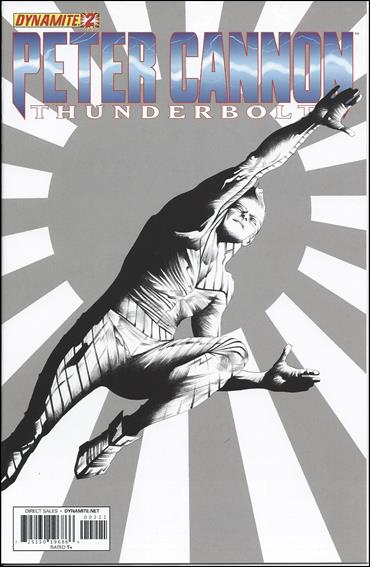 Peter Cannon: Thunderbolt (2012) issue 2-E Jae Lee 1:10 Black and White Cover 