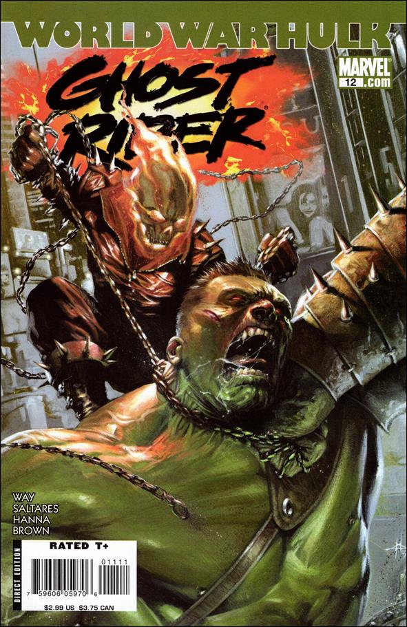 Ghost Rider (2006) issue 12 Gabriele Dell'Otto Cover