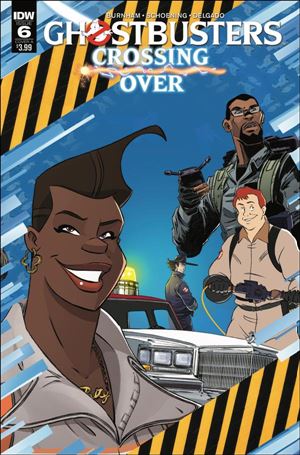 Ghostbusters: Crossing Over issue 6 Dan Schoening Connecting Cover