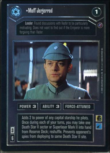 Star Wars: Reflections II: Expanding the Galaxy (Base Set) card 29 Moff Jerjerrod