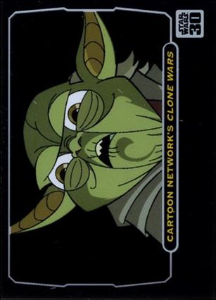 Star Wars 30th Anniversary (Animation Cel Subset) card 7 Cartoon Network's Clone Wars