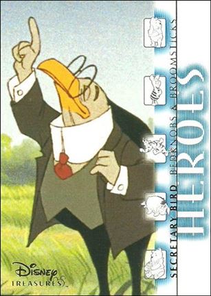 Disney Treasures: Series 3 (Base Set) card 245 Secretary Bird - Bedknobs & Broomsticks