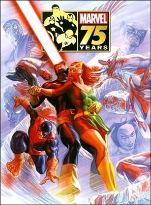 Marvel 75th Anniversary Magazine issue nn-D Alex Ross X-Men Cover