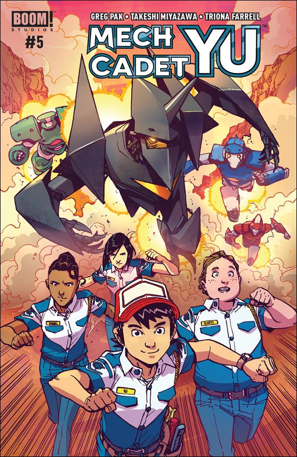 Mech Cadet Yu issue 5 Takeshi Miyazawa Cover