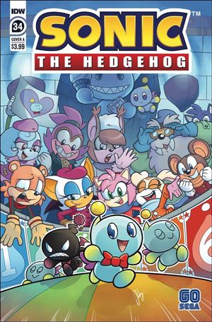 Sonic the Hedgehog (2018) issue 34 Abby Bulmer Cover