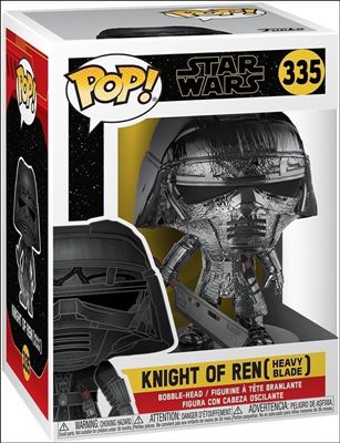 POP! Star Wars figure 335-B Knight of Ren (Heavy Blade) (Chrome)