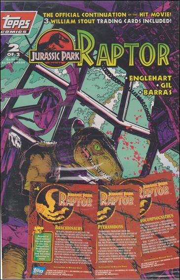 Jurassic Park: Raptor issue 2 Polybagged with Trading Cards