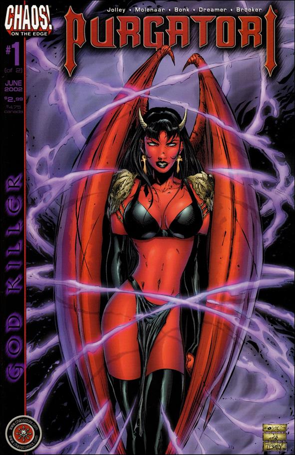 Purgatori: God Killer issue 1 Standard Cover