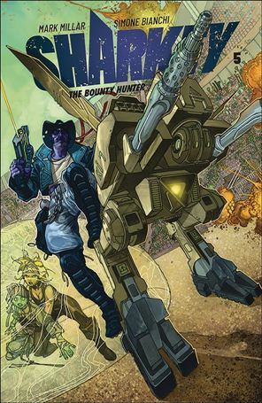 Sharkey the Bounty Hunter issue 5 Simone Bianchi Standard Cover