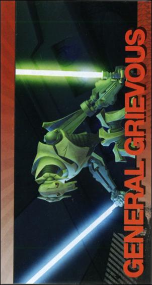 Star Wars: The Clone Wars Widevision (Character Foil Subset) card 6 General Grievous