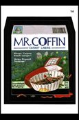 Wacky Packages All-New: Series 1 (Base Set) card 14 Mr Coffin