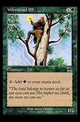 Magic the Gathering: Onslaught (Base Set) card 301 Wirewood Elf