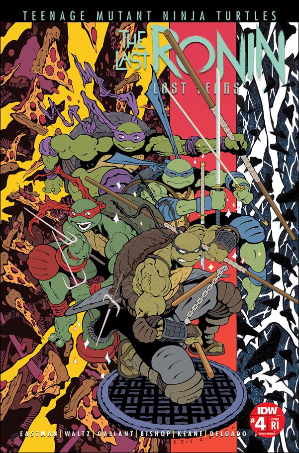 Teenage Mutant Ninja Turtles: The Last Ronin–The Lost Years issue 4-D Tradd Moore 1:25 variant
