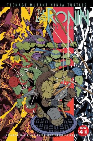 Teenage Mutant Ninja Turtles: The Last Ronin–The Lost Years issue 4-D Tradd Moore 1:25 variant