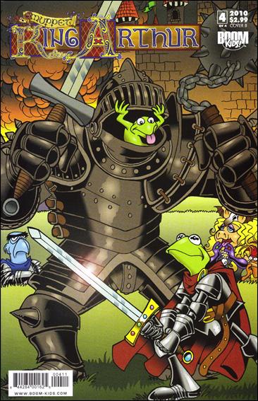Muppet King Arthur issue 4-B James Silvani Cover
