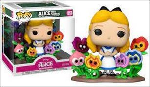 POP! Disney figure 1057 Alice  (with flowers) Deluxe
