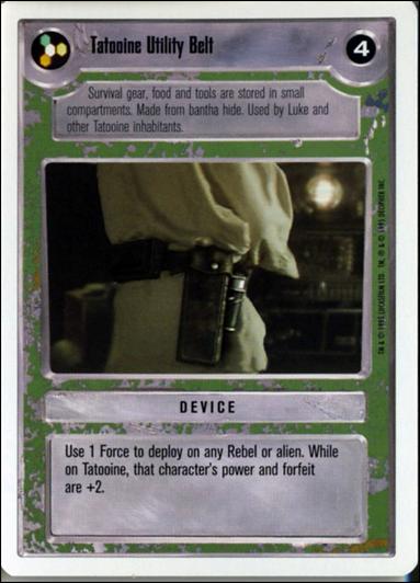Star Wars: Premiere Unlimited (Base Set) card 202 Tatooine Utility Belt