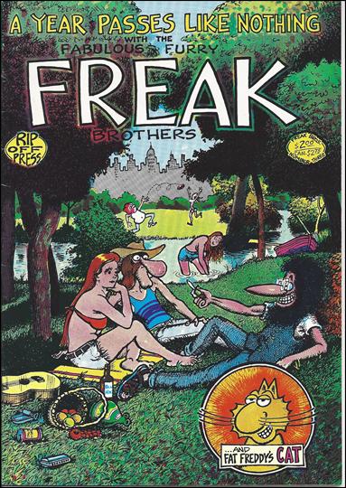 Fabulous Furry Freak Brothers issue 3-I Black Price Variant