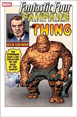 Fantastic Four Fanfare issue 3.00-C Jack Kirby Hidden Gem 1:50 Cover