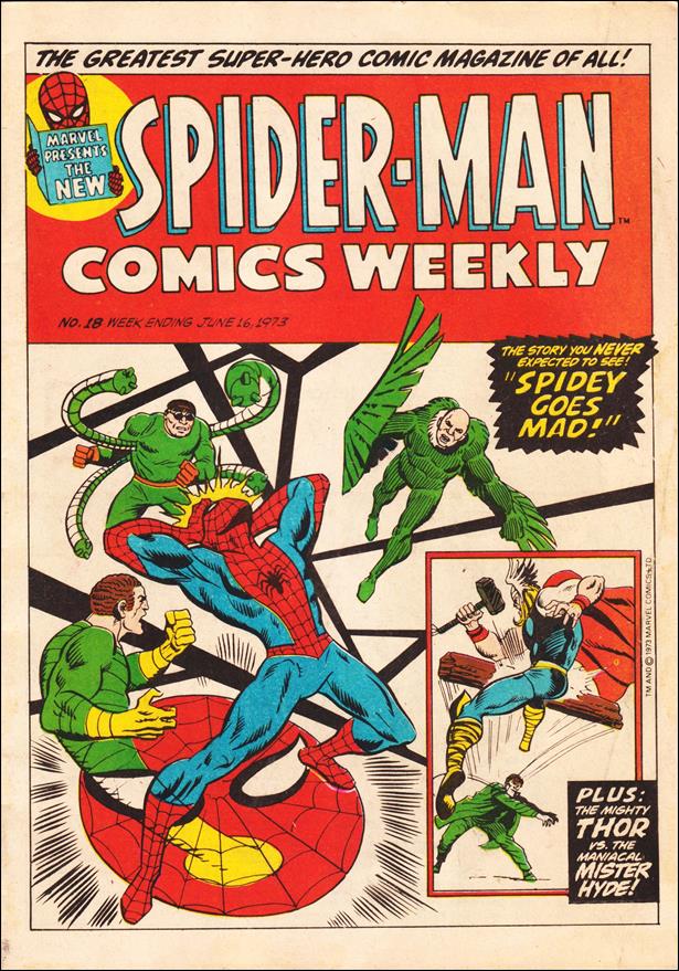 Spider-Man: Comics Weekly (UK) issue 18
