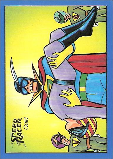 Speed Racer (Gold Foil Subset) card 33 The Trick Race