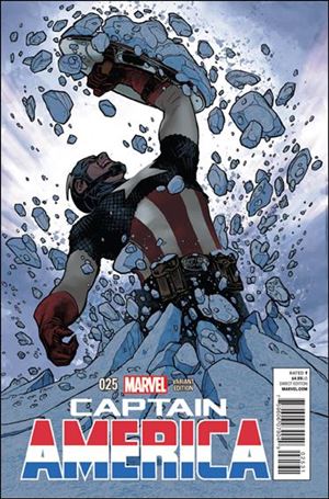 Captain America (2013) issue 25-F Adam Hughes 1:50 Cover
