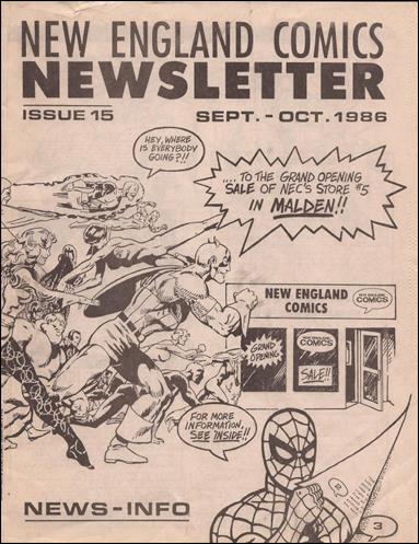 New England Comics Newsletter issue 15