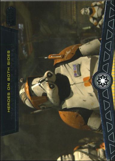 Star Wars Galactic Files (Heroes on Both Sides Subset) card HB-6 Invasion of Utapau