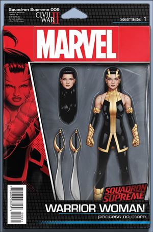 Squadron Supreme (2016)  issue 9-B John Tyler Christopher Action Figure Cover