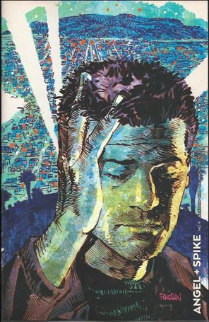Angel + Spike issue 9-D Dan Panosian Unlocked Retailer Cover