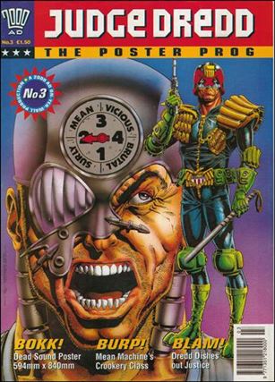Judge Dredd Poster Prog issue 3