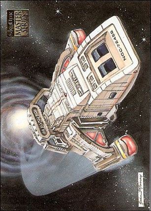 Star Trek Master Series: Series 2 (Base Set) card 75 Federation Runabout