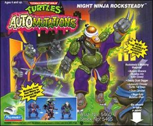 Teenage Mutant Ninja Turtles: Auto Mutations figure 6 Night Ninja Rocksteady
