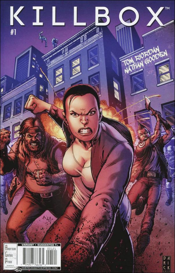 Killbox (2016) issue 1-B Darick Robertson 1:10 Cover