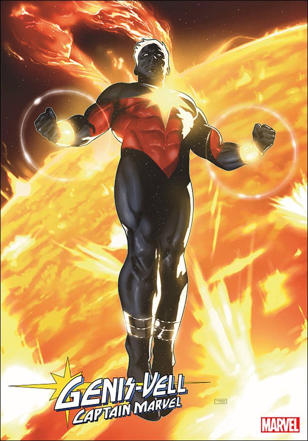 Genis-Vell: Captain Marvel issue 1-F Taurin Clarke 1:50 Cover