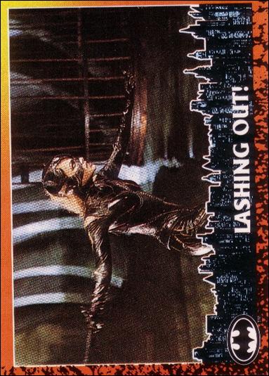 Batman Returns (Base Set) card 85 Lashing Out!