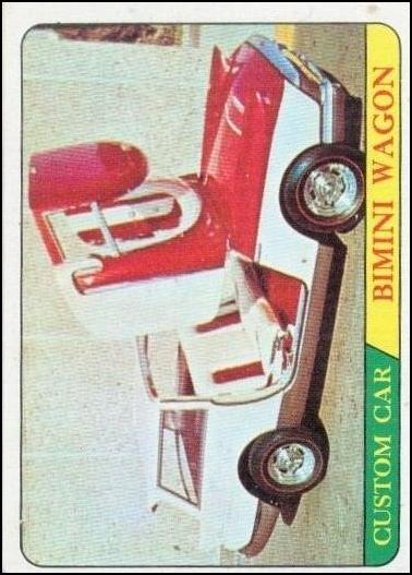 Hot Rods (Base Set) card 29-B Bimini Wagon  (Yellow Back)