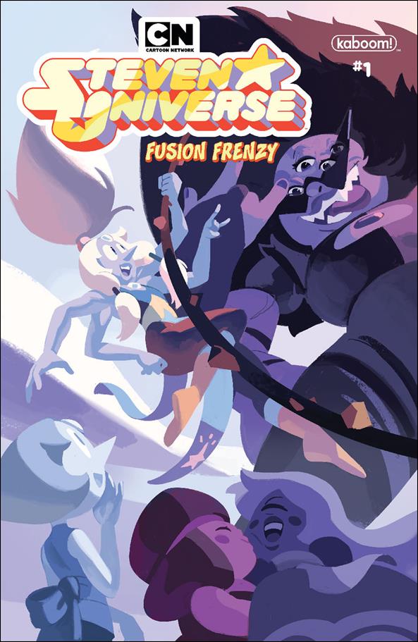 Steven Universe: Fusion Frenzy issue 1 Nathalie Fourdraine Left Side Cover
