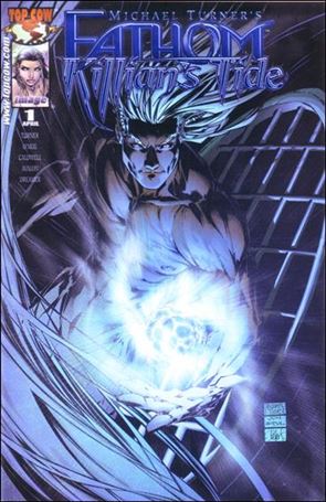 Michael Turner's Fathom: Killians Tide issue 1-F DF Michael Turner Blue Foil Cover 1/3500