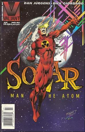 Solar, Man of the Atom (1991) issue 46-B Newsstand Edition