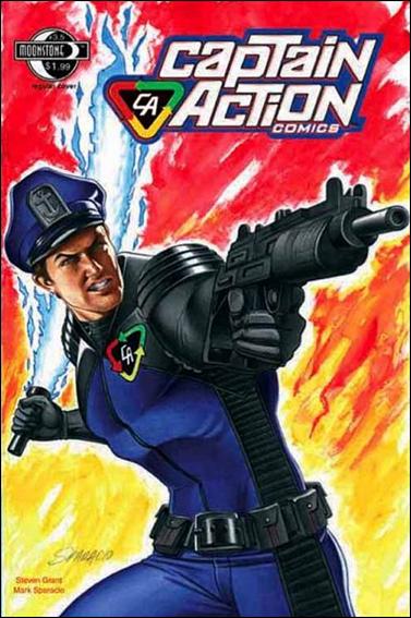Captain Action Comics issue 3.5 Mark Sparacio Color Cover